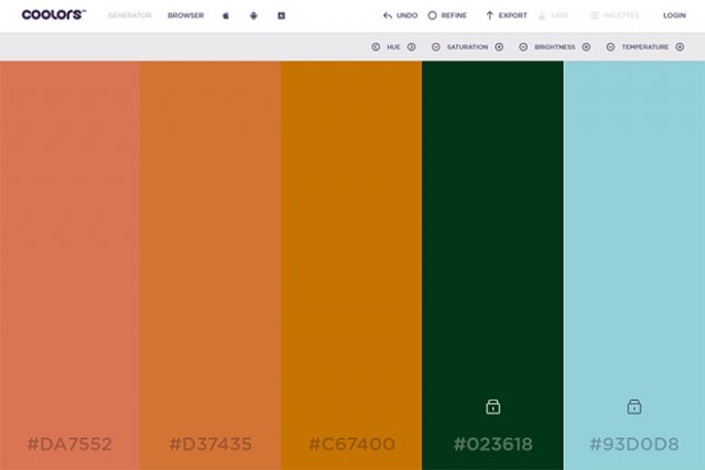 Encontrar colores: 5 herramientas para grandes conceptos de color