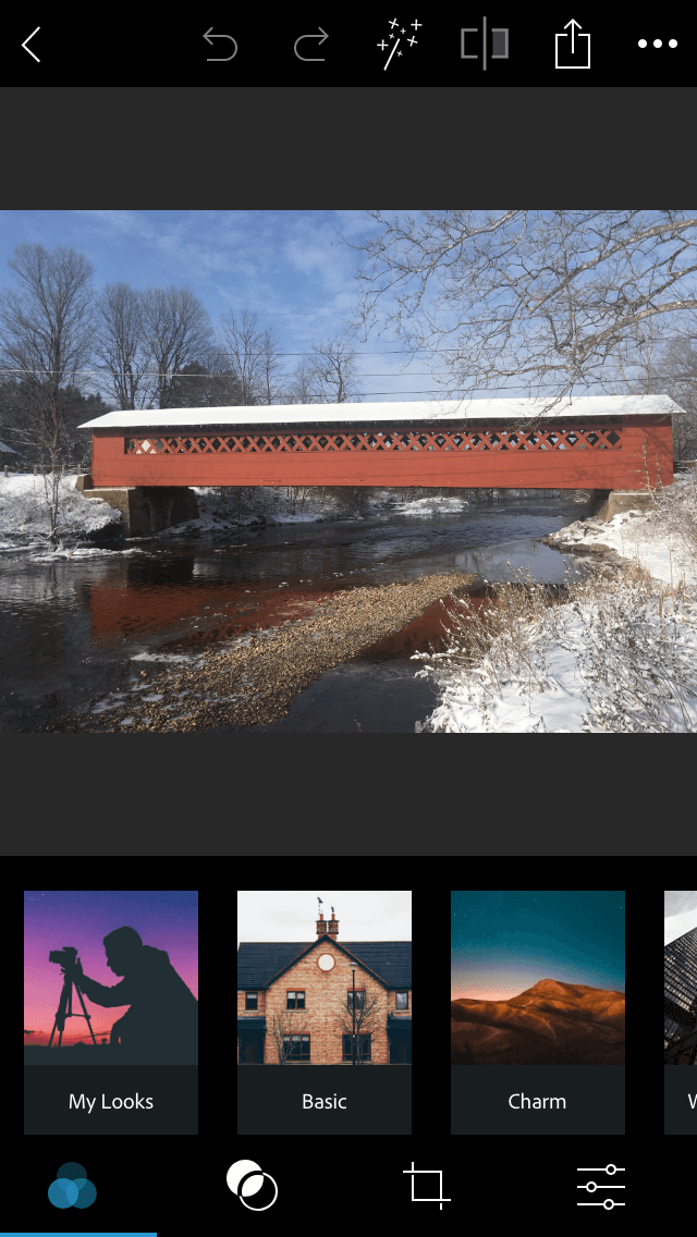 Photoshop Express, una de las mejores aplicaciones de filtros de fotos para iPhone