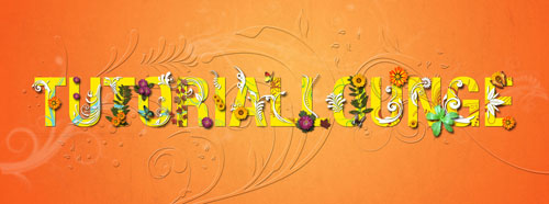 Cómo crear una tipografía de tema floral usando Photoshop e Illustrator