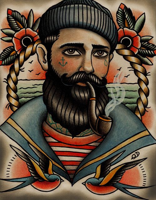 tatuaje tradicional americano tatuaje marinero