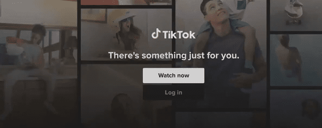 Botón para ver ahora TikTok para Android TV