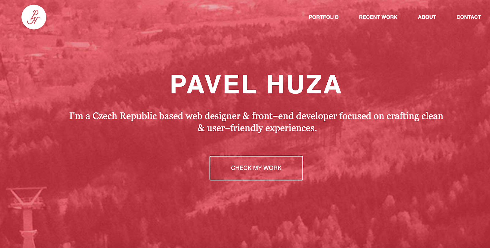 Portafolio de desarrollador web de Pavel Huza