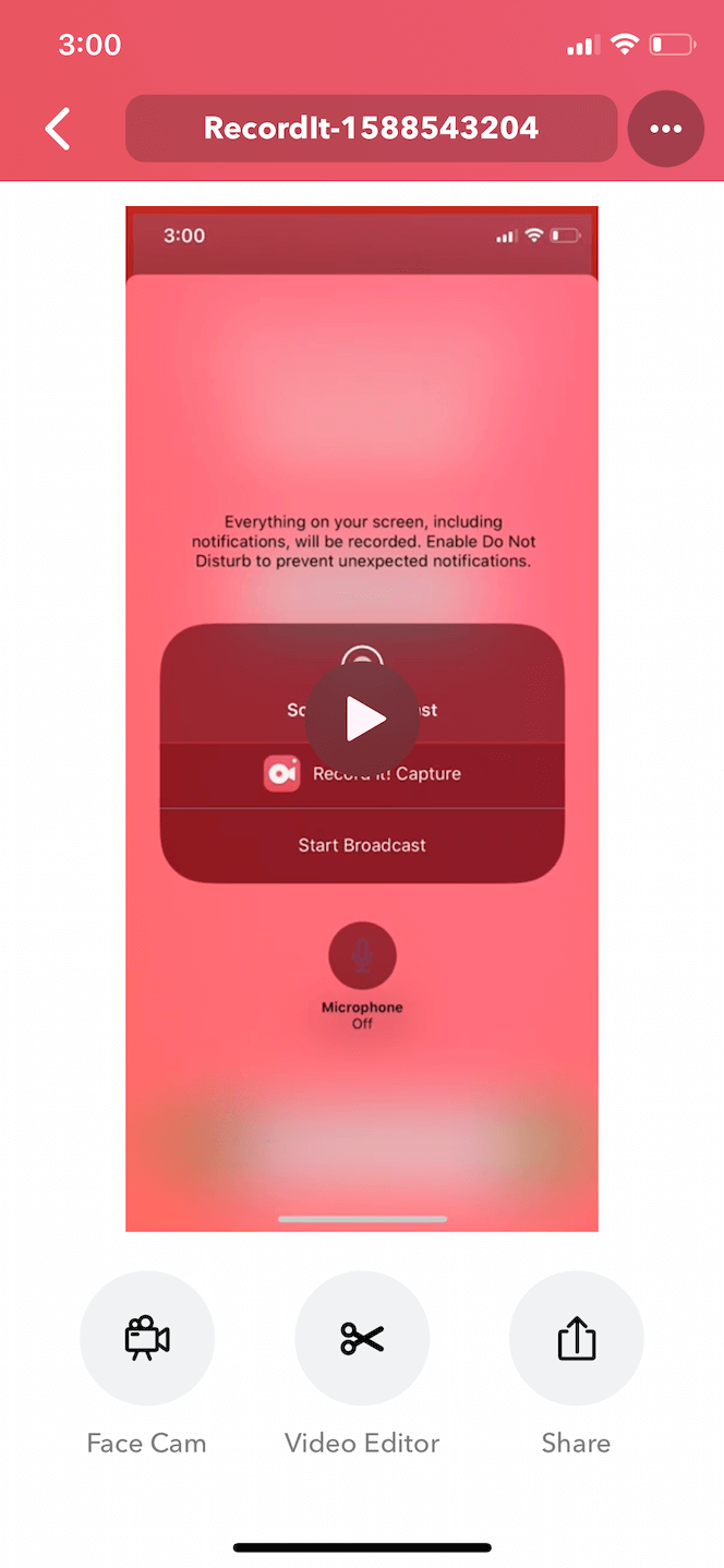 Record It, una app para grabar y retransmitir en iPhone