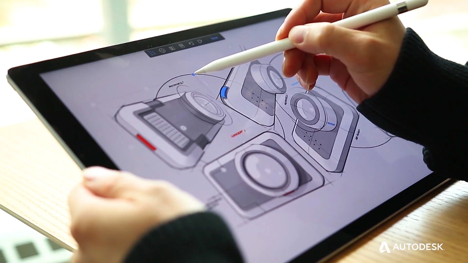 Aplicación de Android Autodesk Sketchbook
