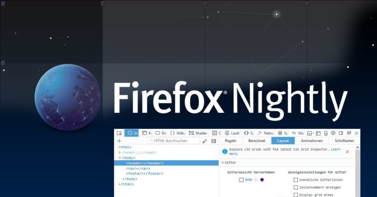 Control total sobre las cuadrículas: nuevo panel de diseño de Firefox para cuadrículas CSS