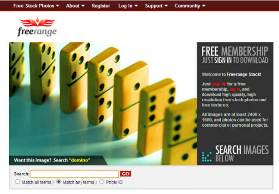 Freerange Stock: Fotos de uso comercial completamente gratis
