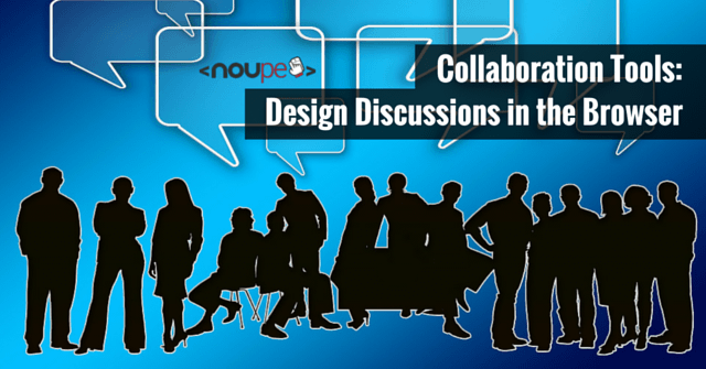 Herramientas de colaboración: debates de diseño en el navegador