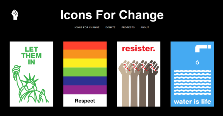 Iconos para el cambio: el proyecto Noun muestra sus colores