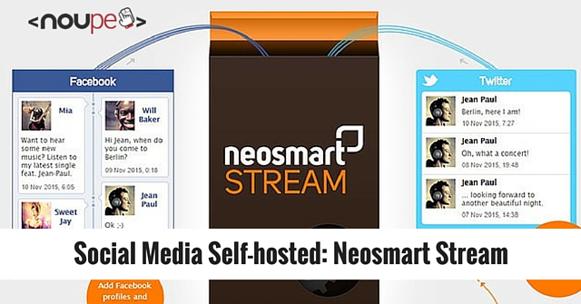 Redes sociales autohospedado: Neosmart Stream