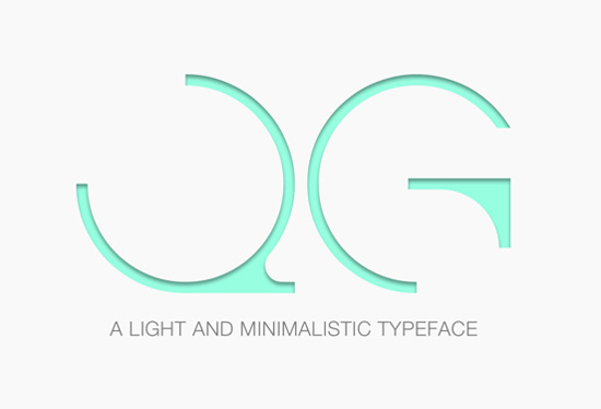 tipografía ligera