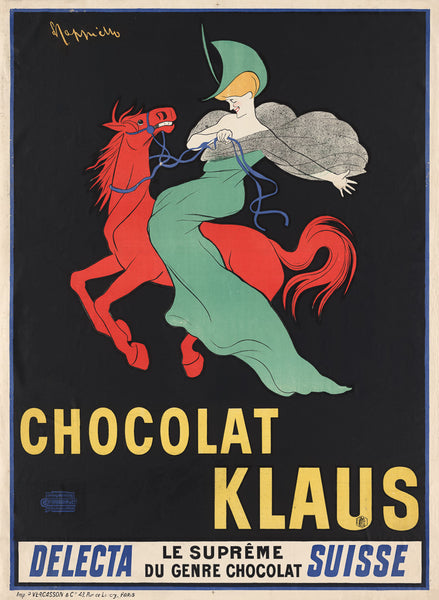 Anuncio antiguo de Chocolat Klaus