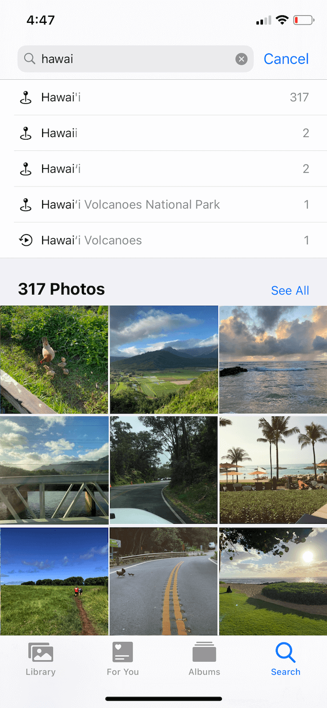 Cómo organizar fotos en iPhone por ubicación