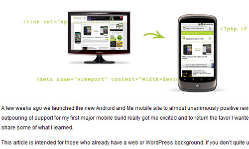 Cómo hacer que su blog de WordPress sea compatible con Android y iPhone