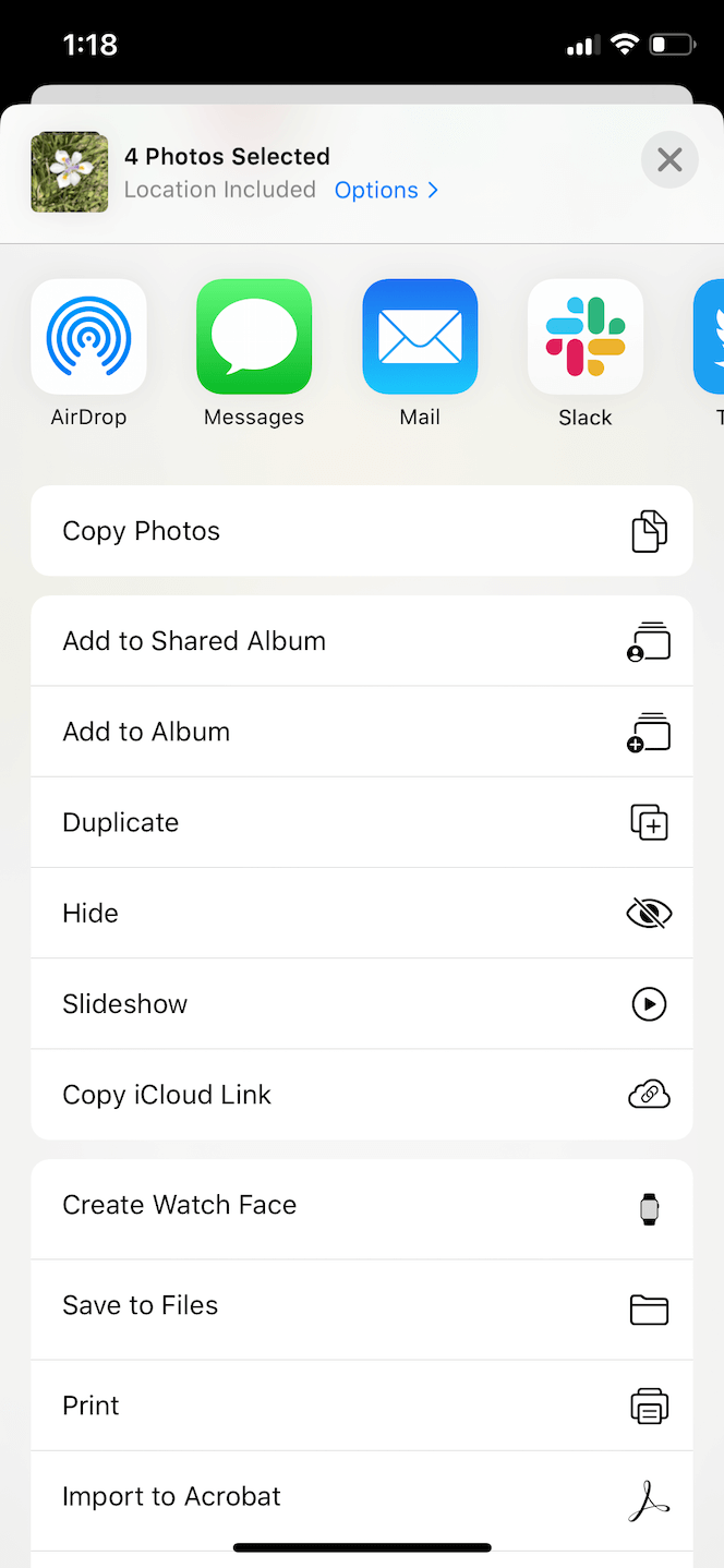 Cómo agregar imágenes a un álbum compartido en iPhone