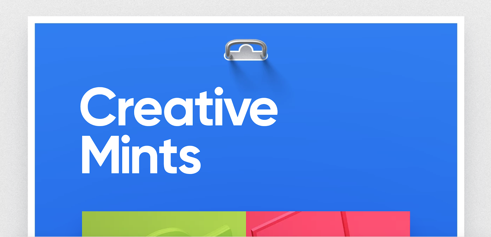 Portafolio de desarrolladores web de Creative Mints