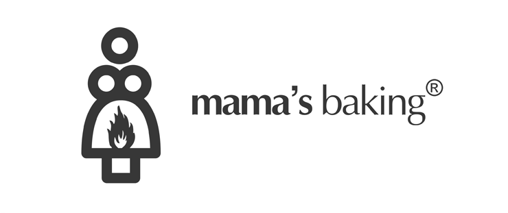 Logotipo de hornear de mamá