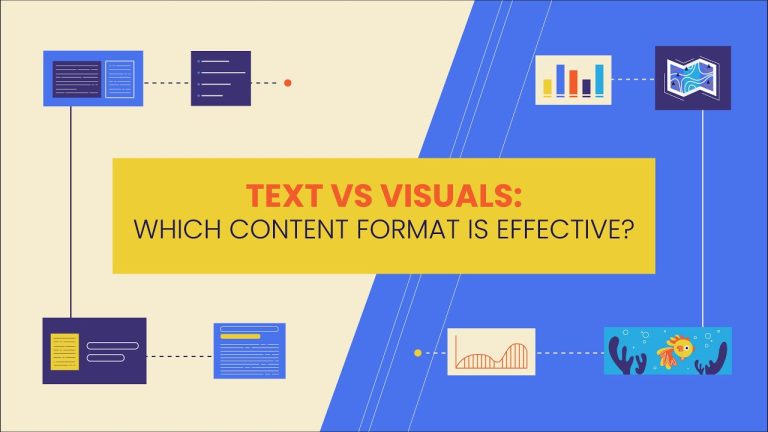 Texto versus imágenes: ¿Qué formato de contenido es efectivo?